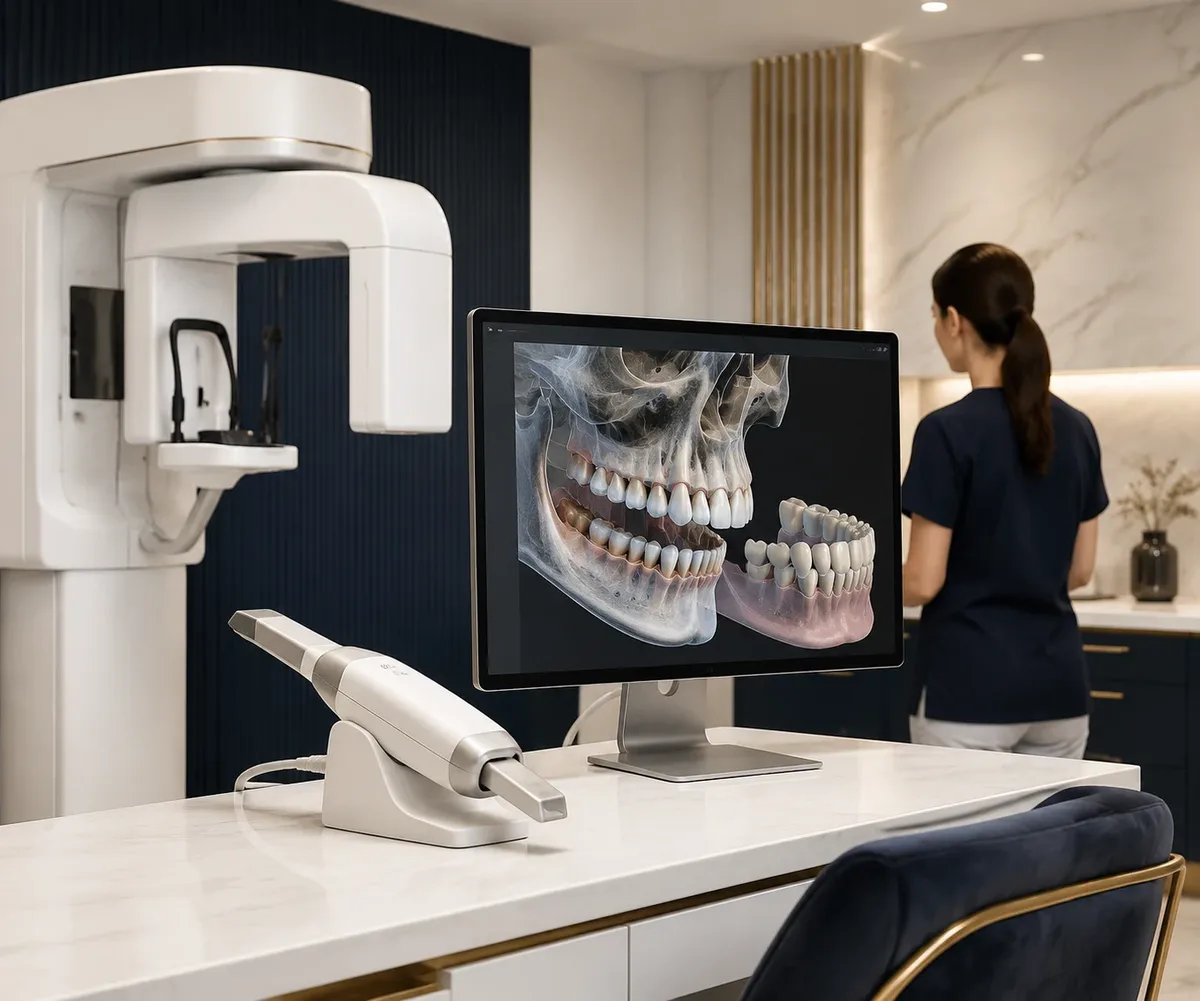 3D görüntüleme ve ağız içi tarayıcı